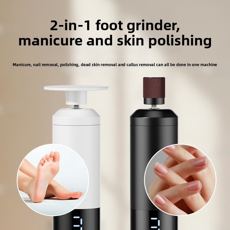 2-in-1 Electric Foot Polisher - Removes Calluses